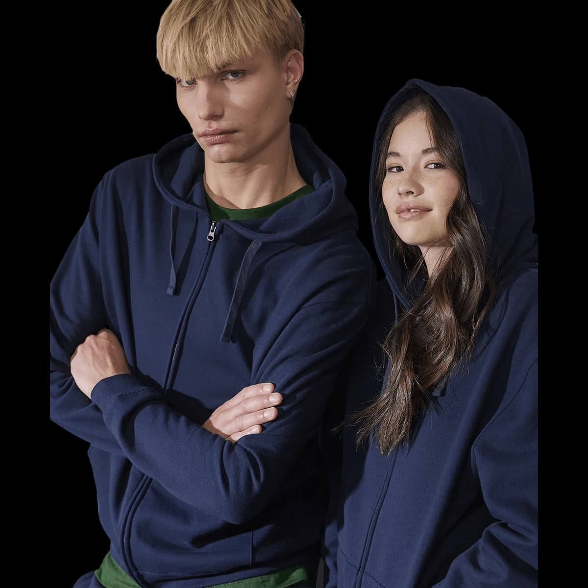 B&C ID.334 zip hoodie