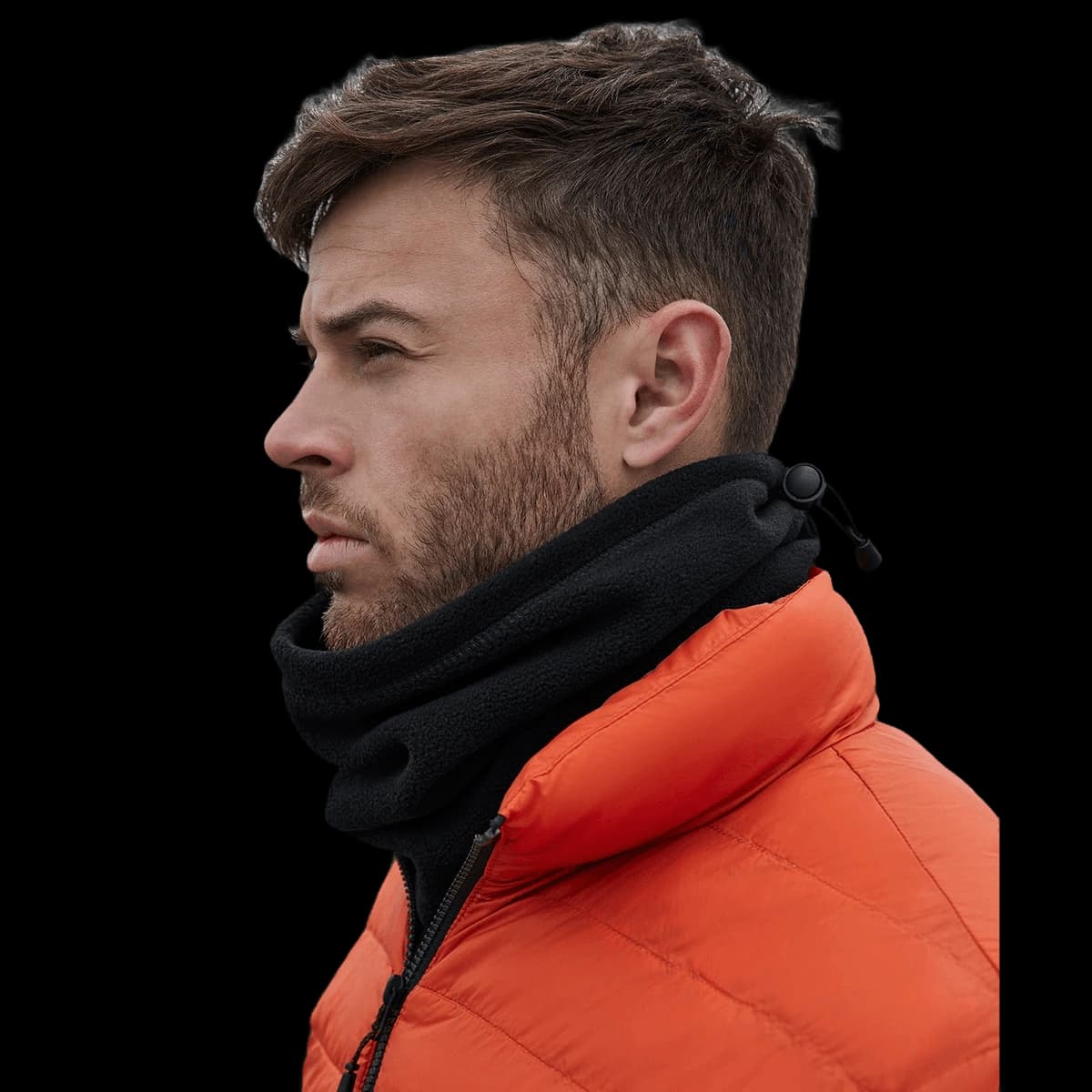Recycled fleece snood