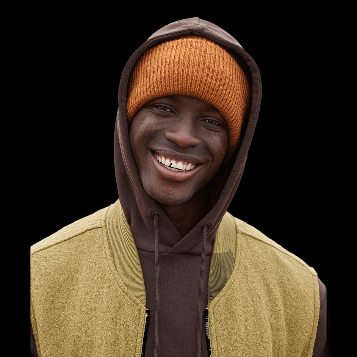 Classic engineered deep-cuffed beanie