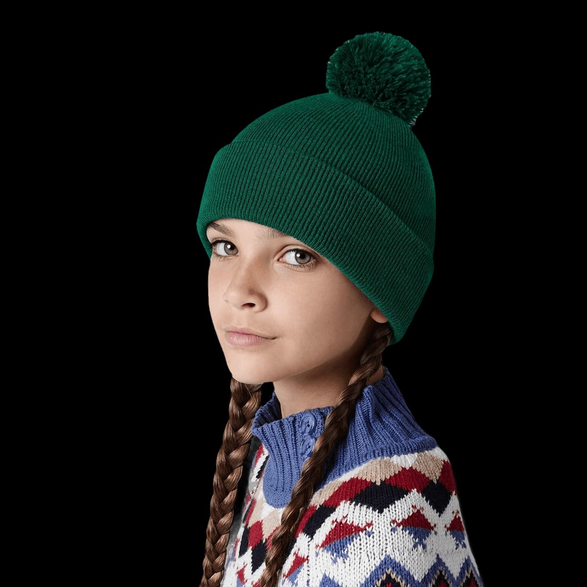 Junior original pom pom beanie