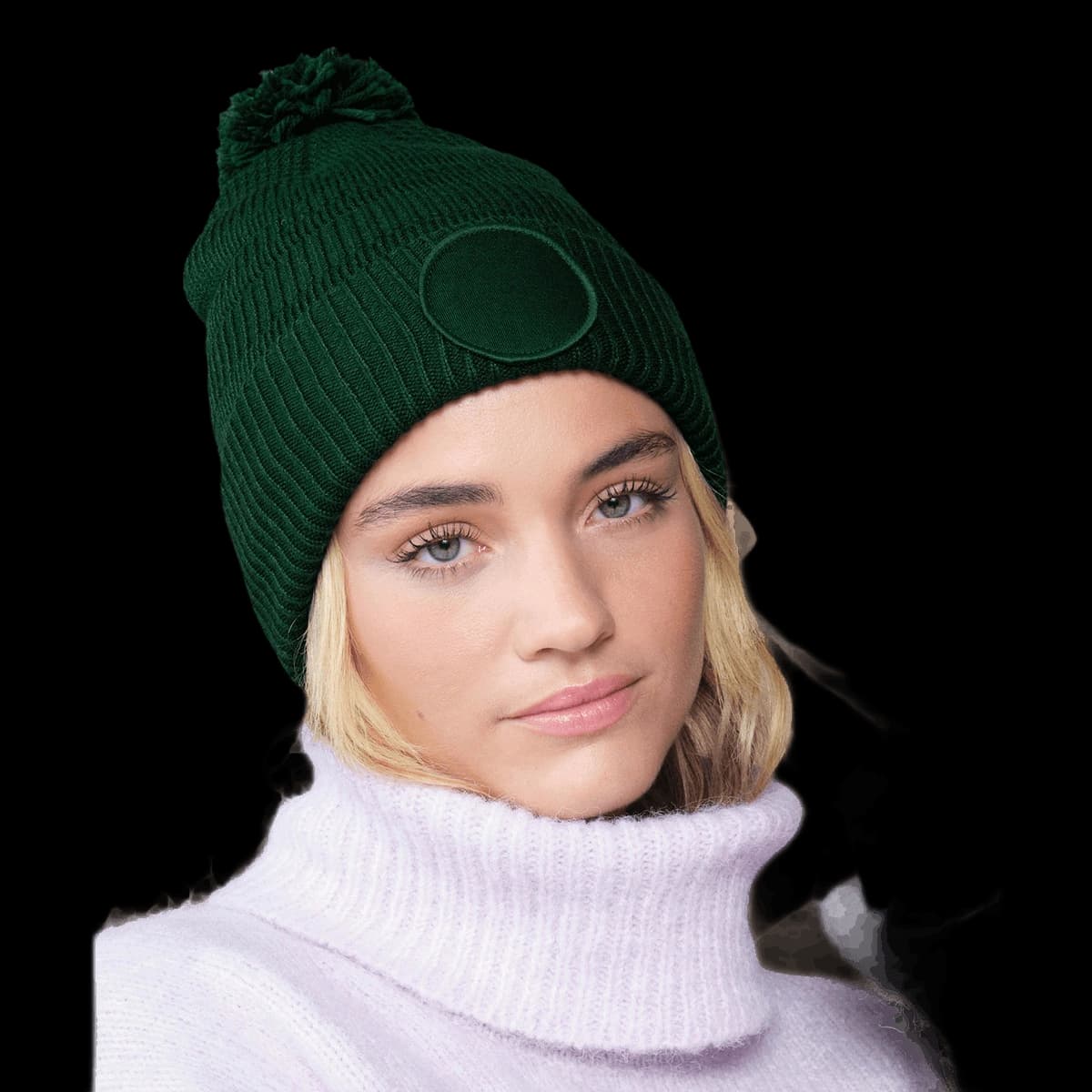 Fan patch beanie
