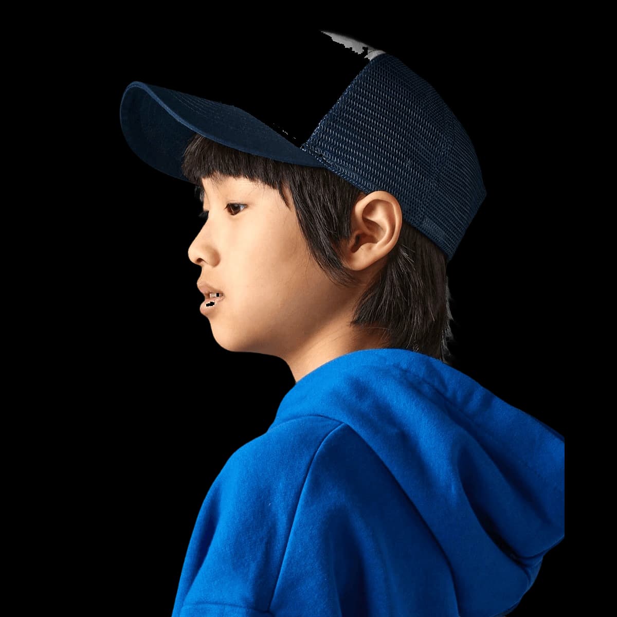 Junior snapback trucker