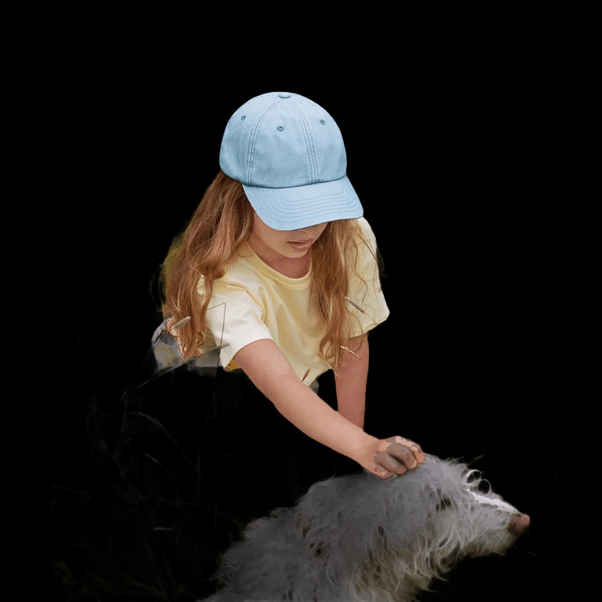 Junior low-profile vintage cap