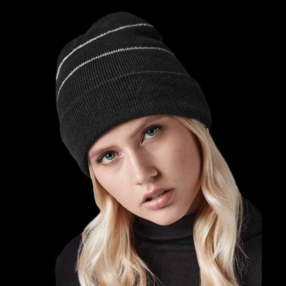 Enhanced-viz beanie