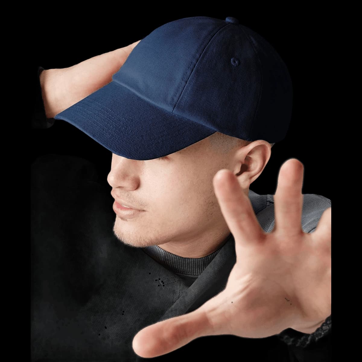 Low-profile heavy cotton drill cap