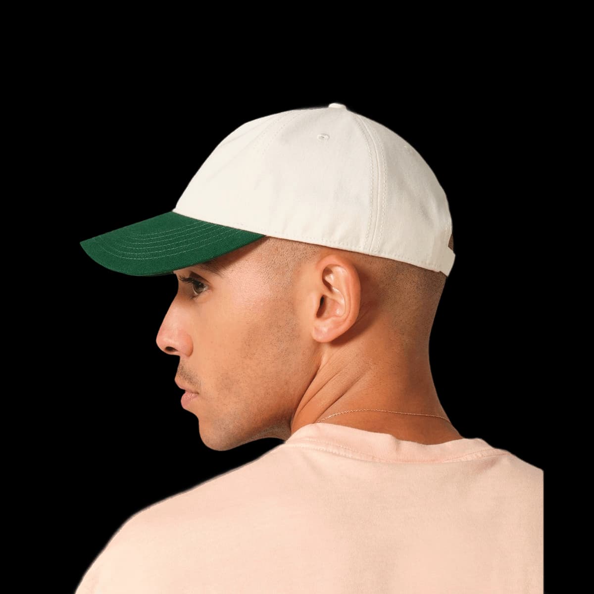 Contrast peak leisure cap