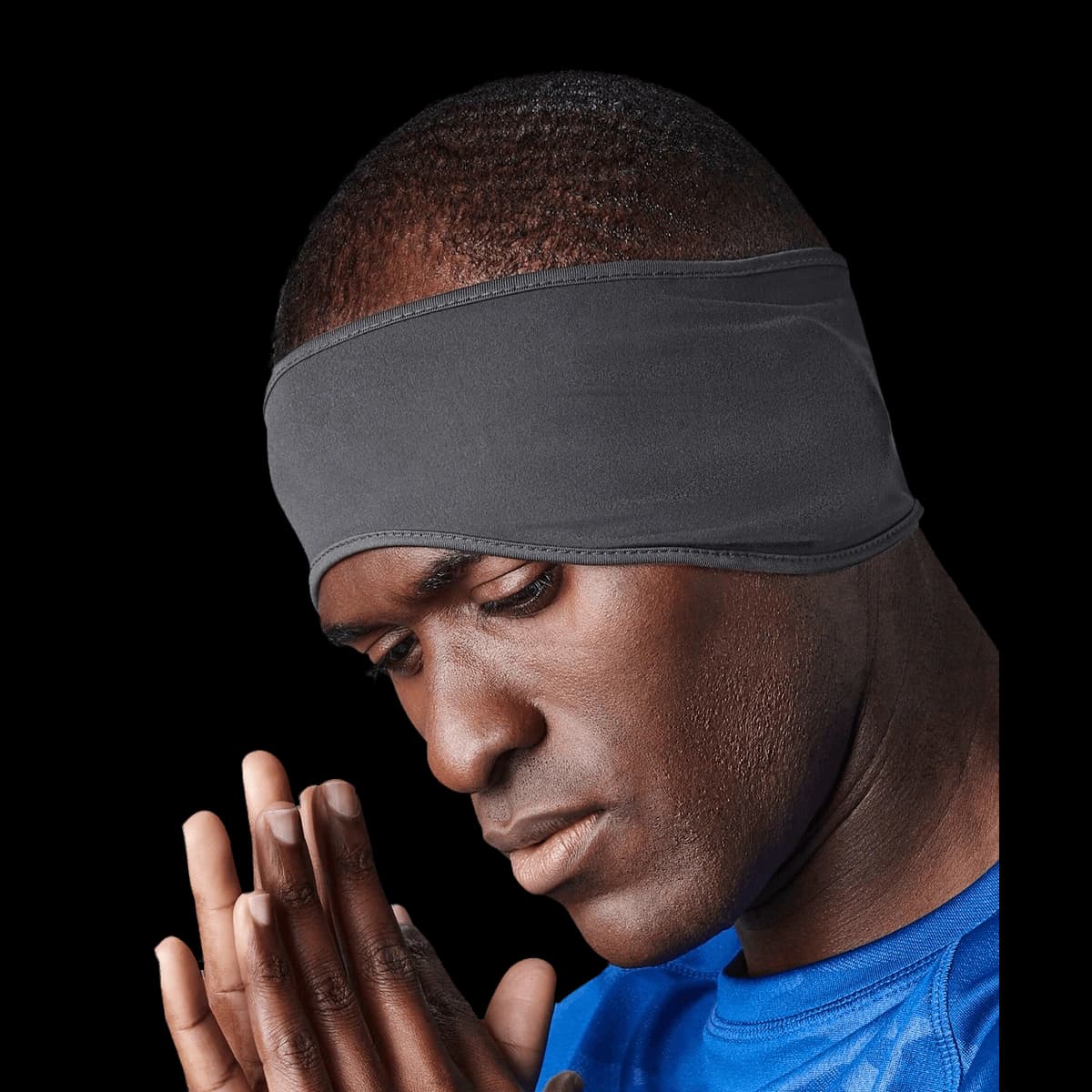Softshell sports tech headband