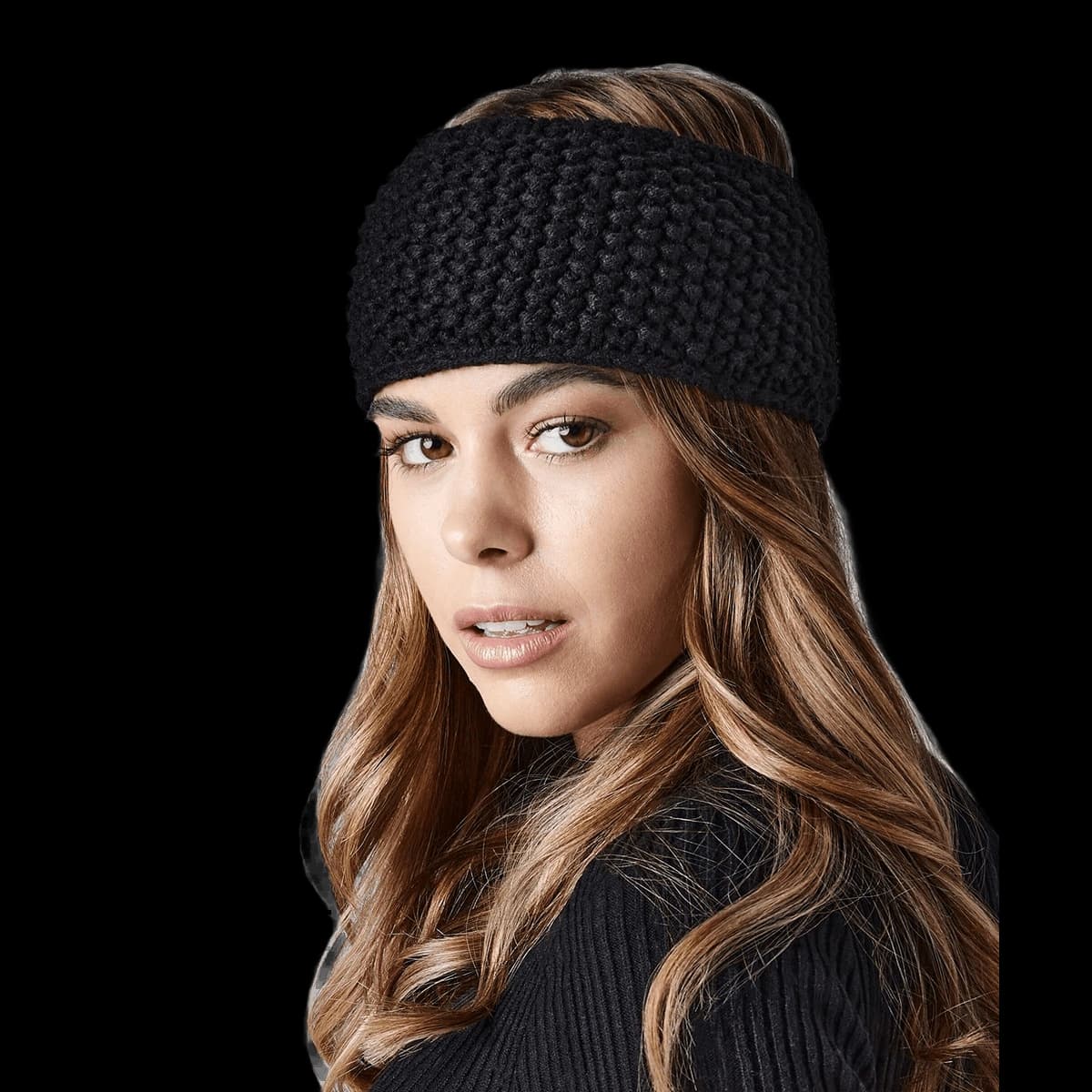 Slopeside waffle headband
