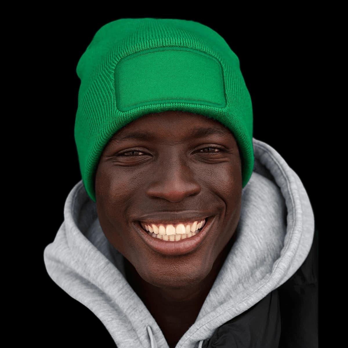 Original patch beanie