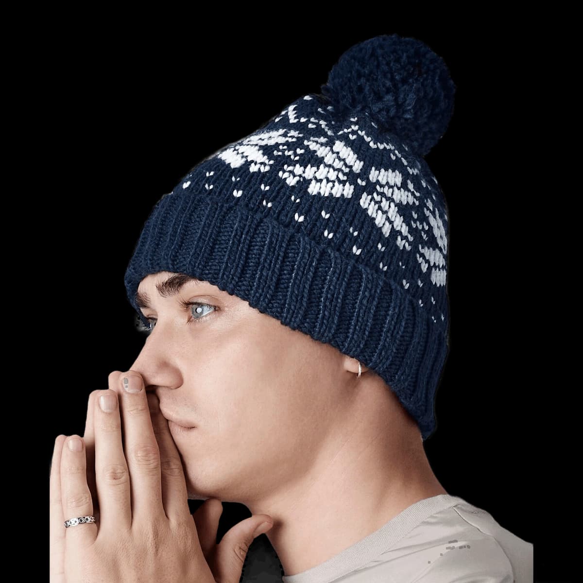Fair Isle snowstar® beanie