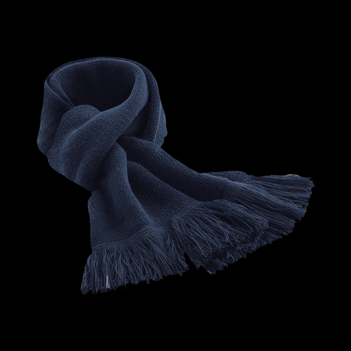 Classic knitted scarf