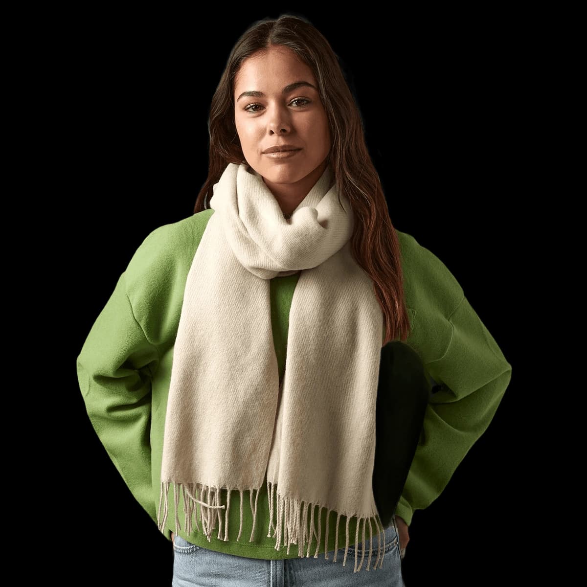 Classic woven scarf