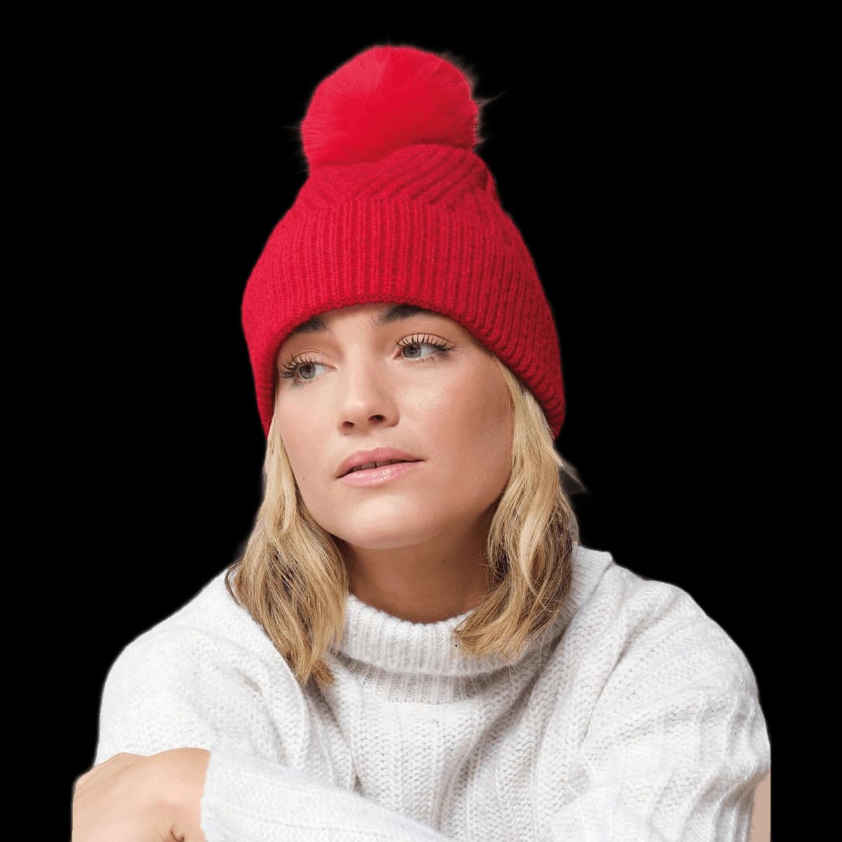 Snow luxe beanie