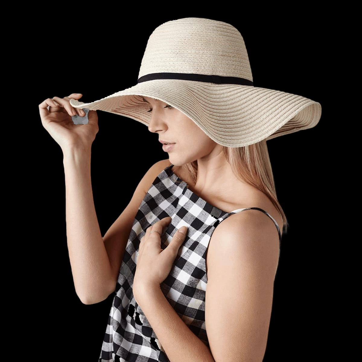 Marbella wide-brimmed sun hat