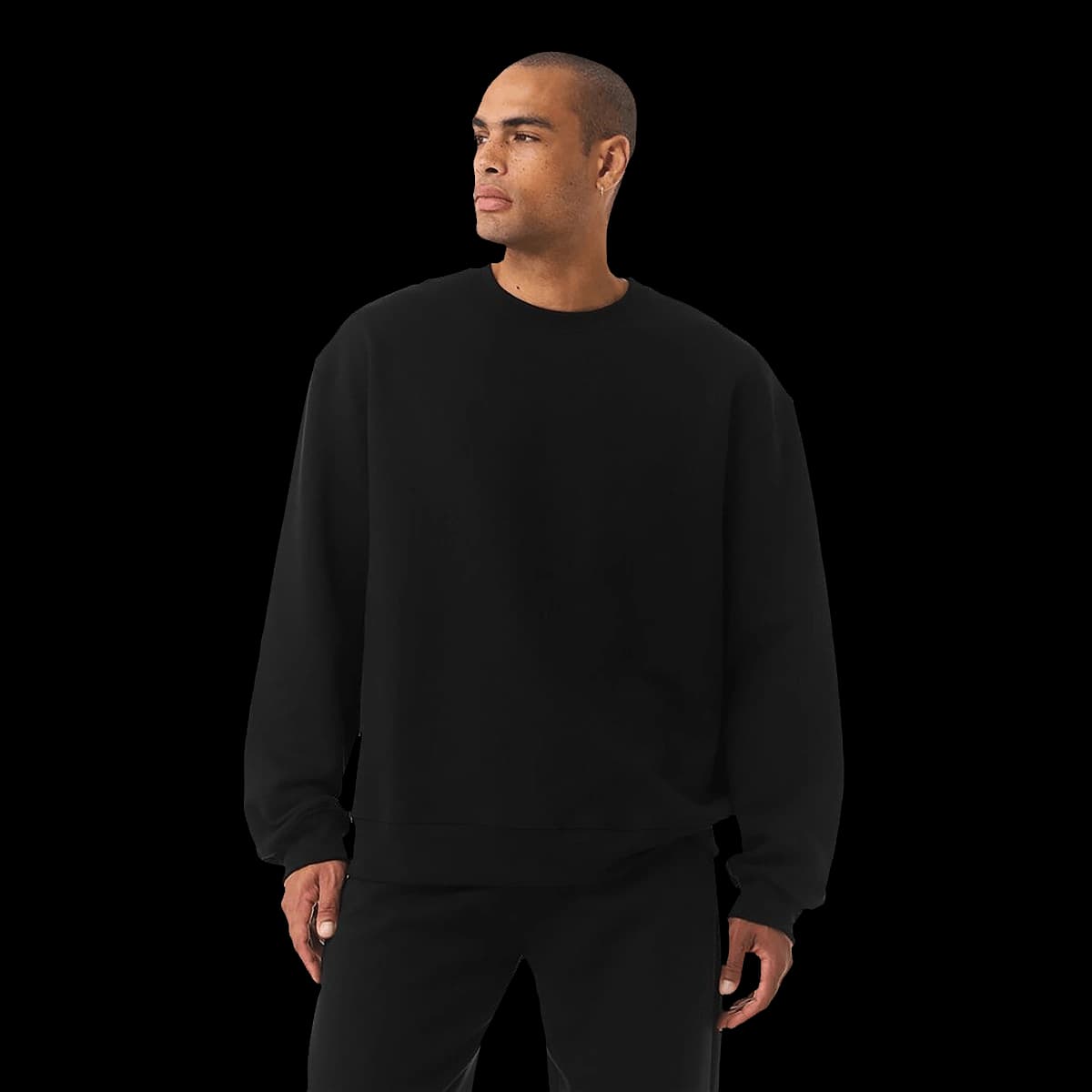 Unisex crew neck heavy sweatshirt