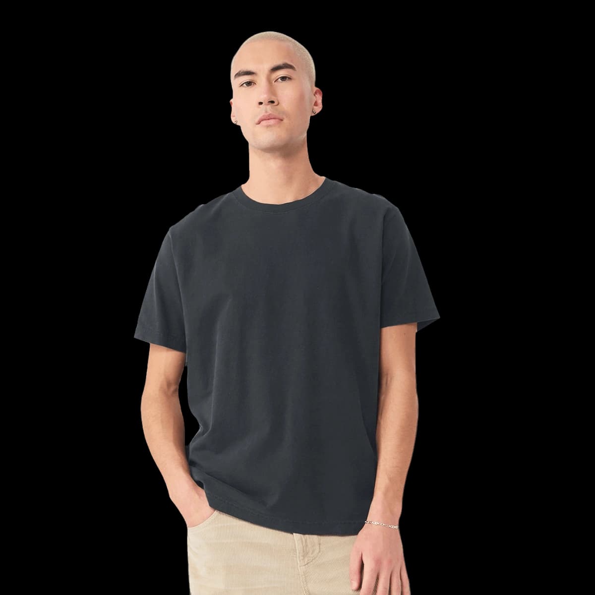 Unisex heavyweight washed tee