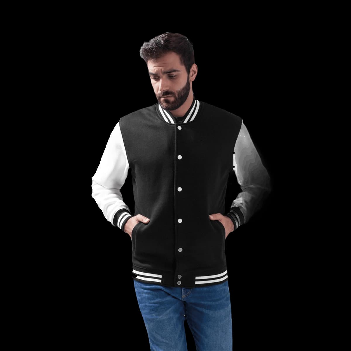 Sweat college jacket