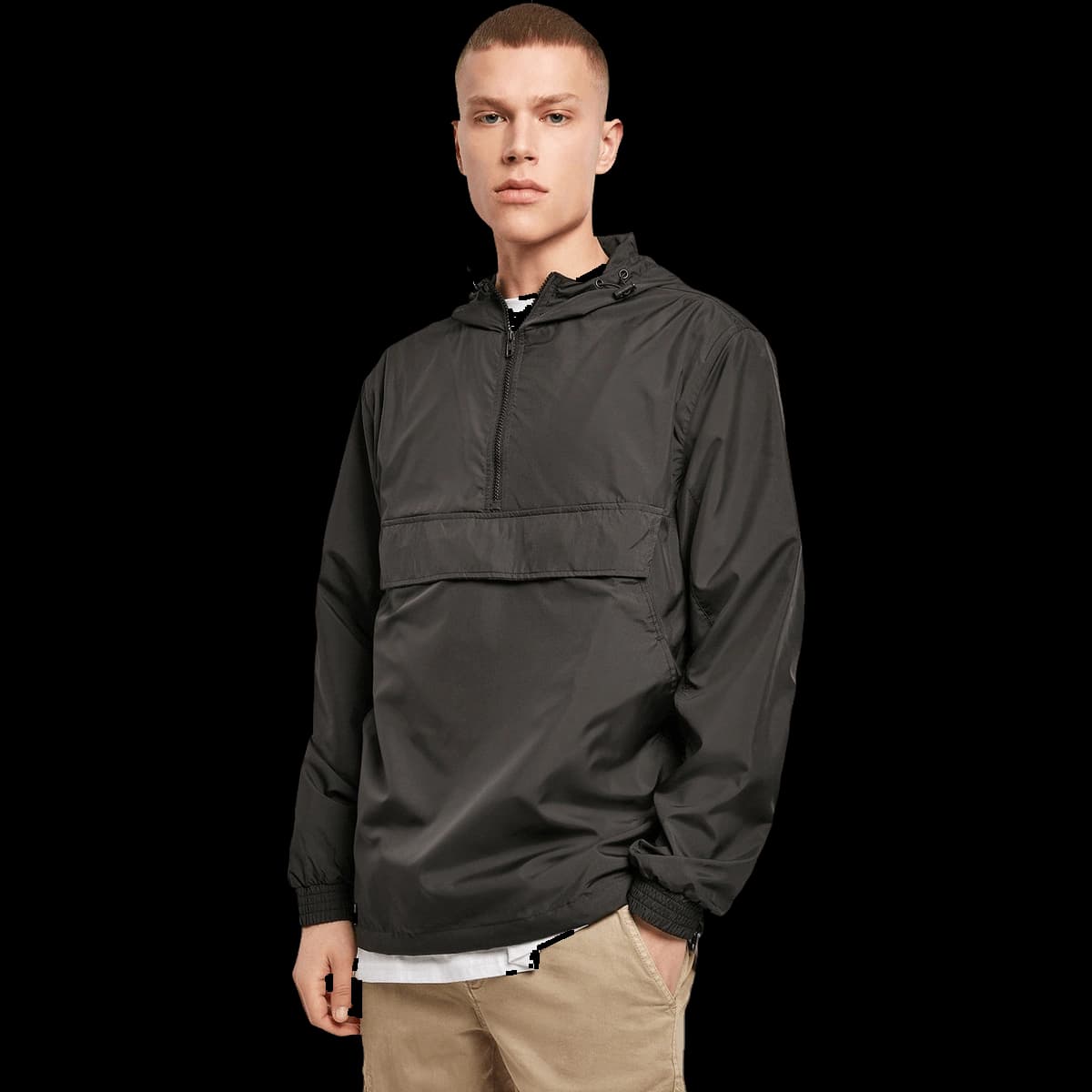 Basic pullover jacket