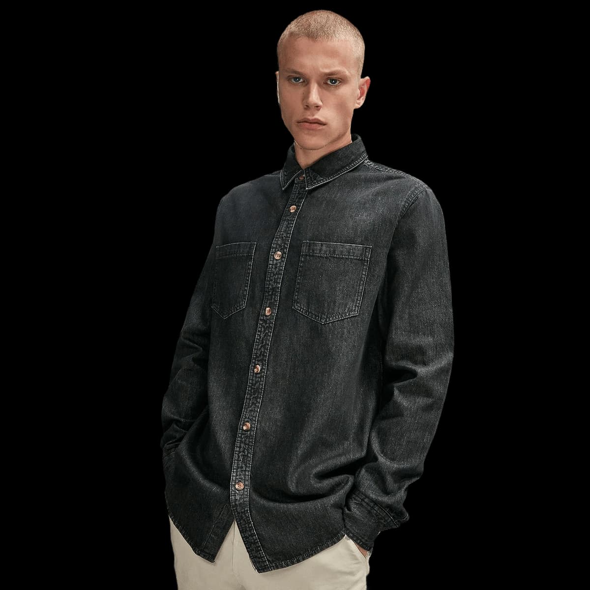 Denim shirt