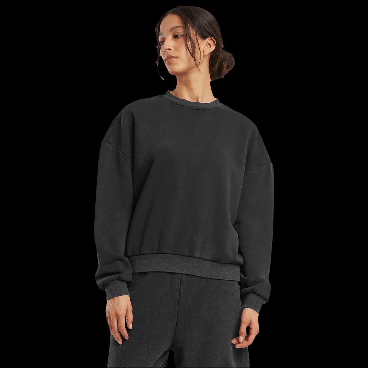 Women’s vintage heavy crew neck