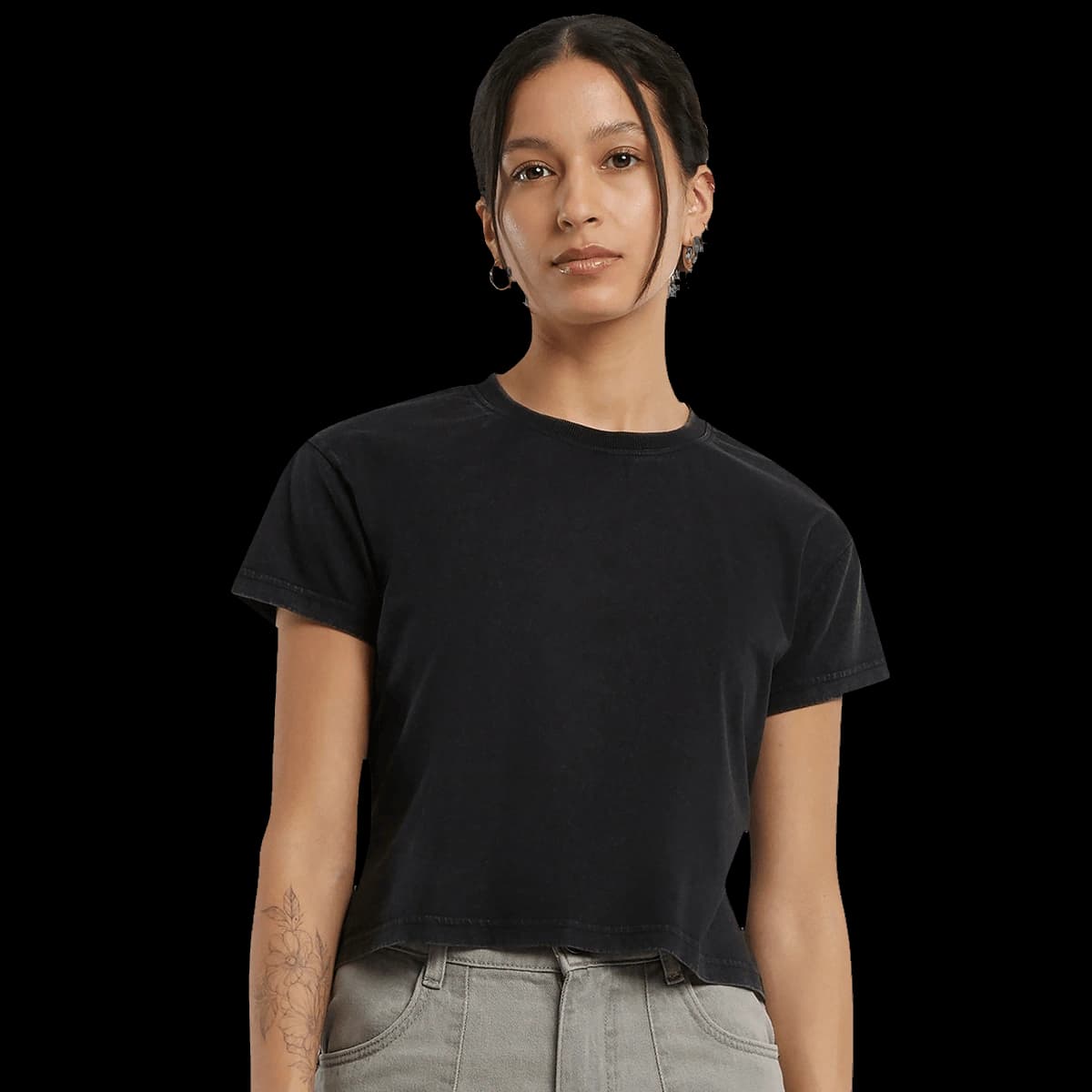 Women’s vintage cropped tee