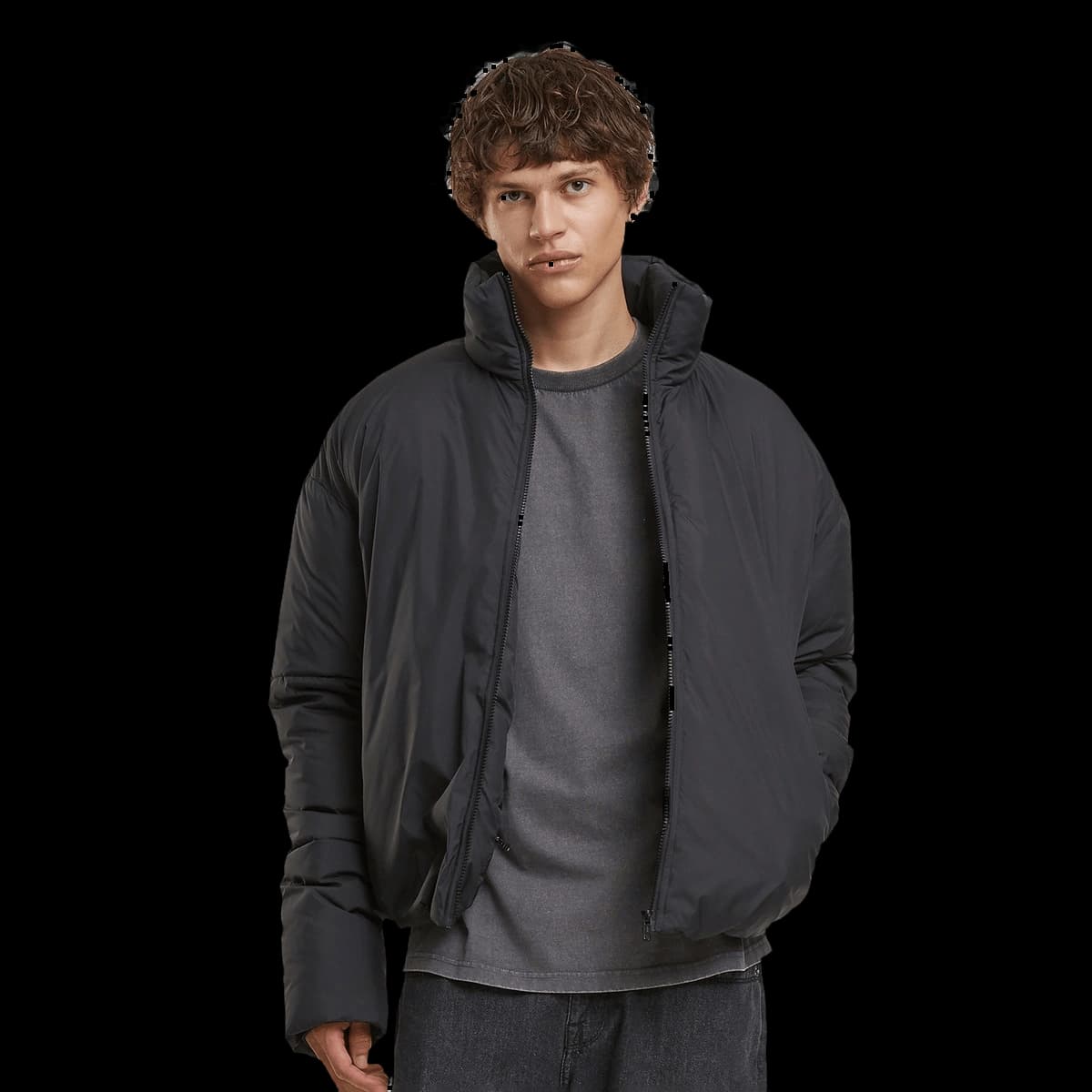 Oversized puffer jacket