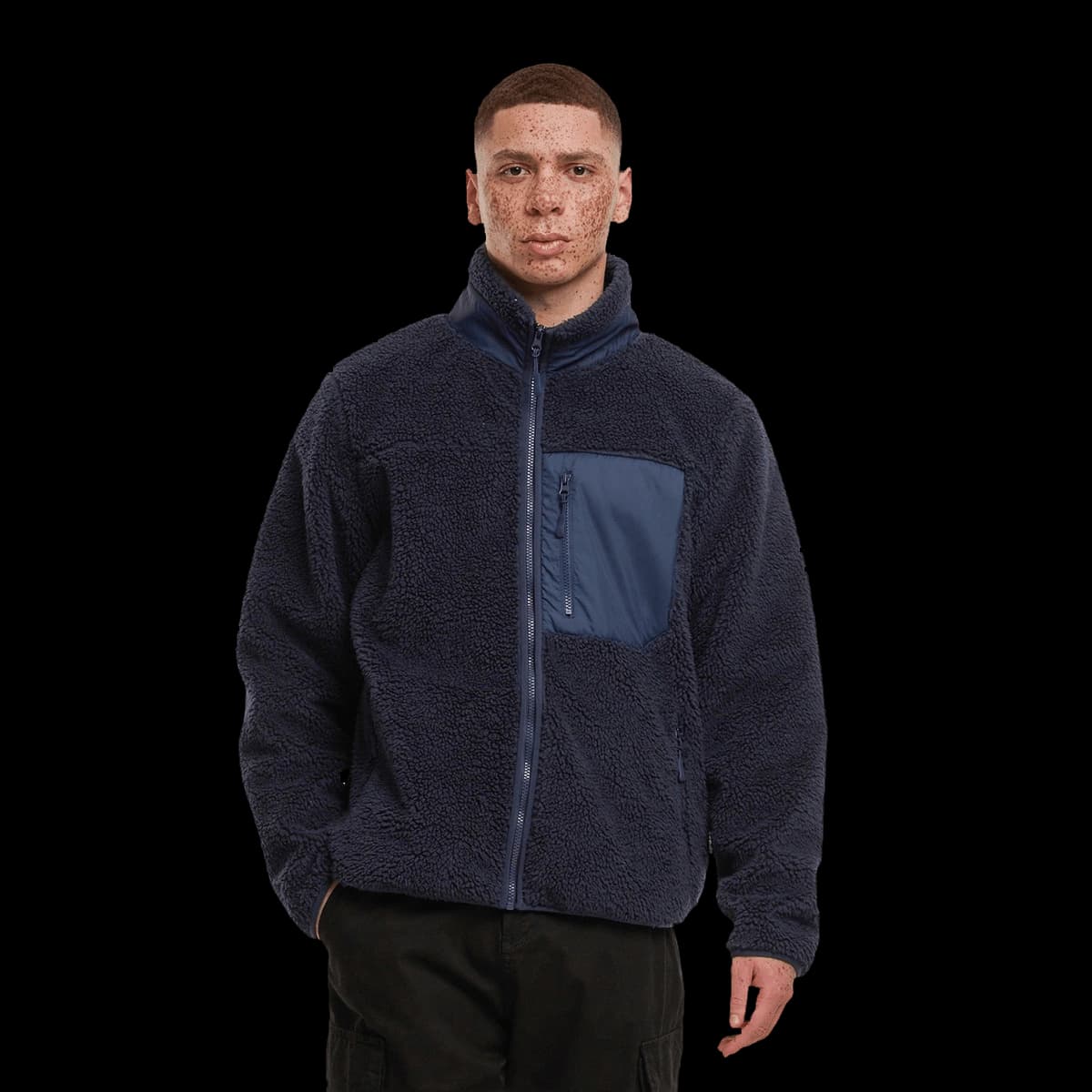 Bonded sherpa jacket