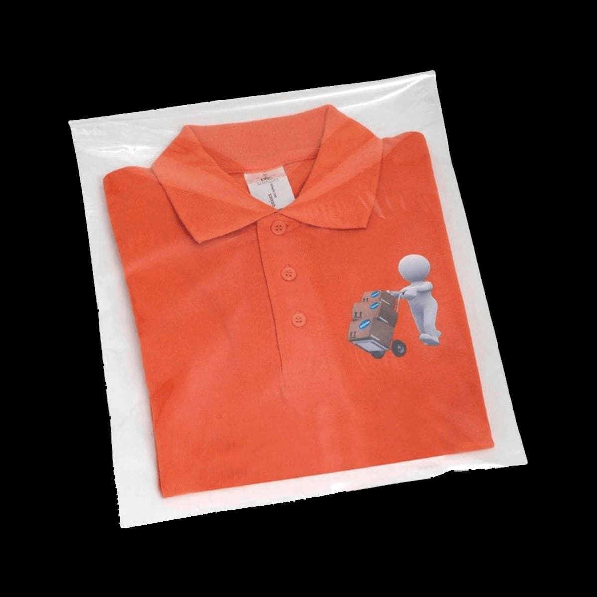Polypropylene shirt bag