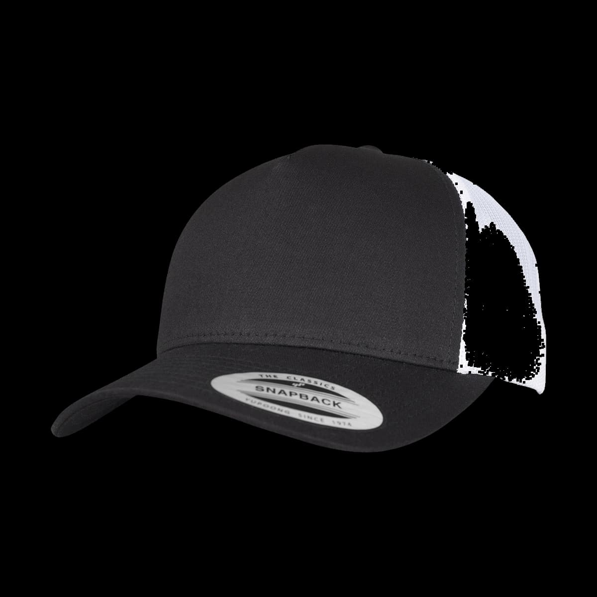 5-panel retro trucker 2-tone cap (6506T)