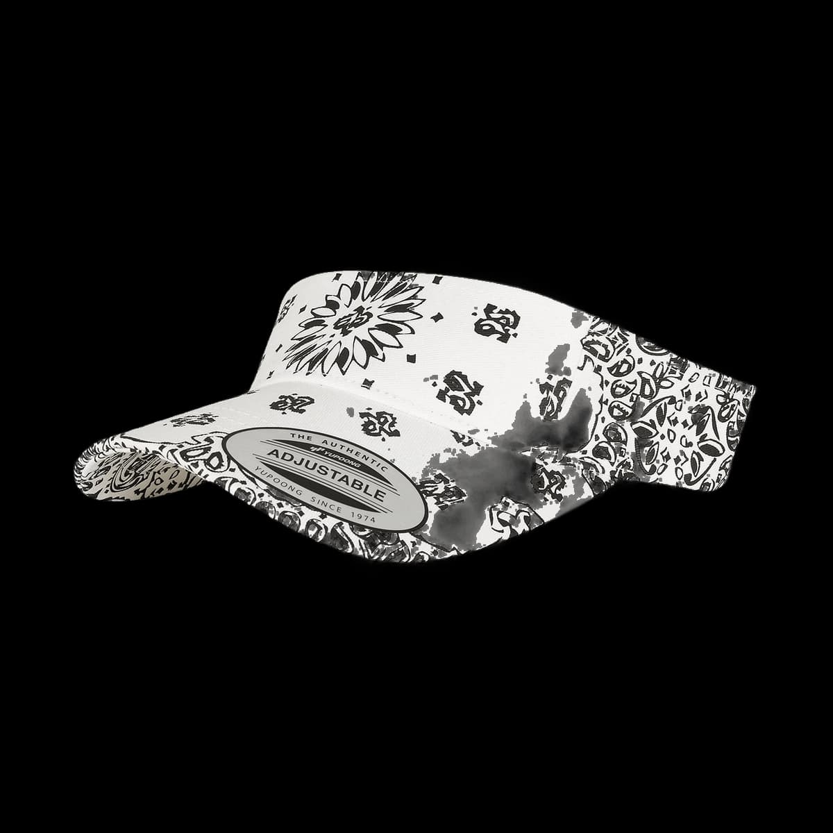 Bandana print visor (8888BP)