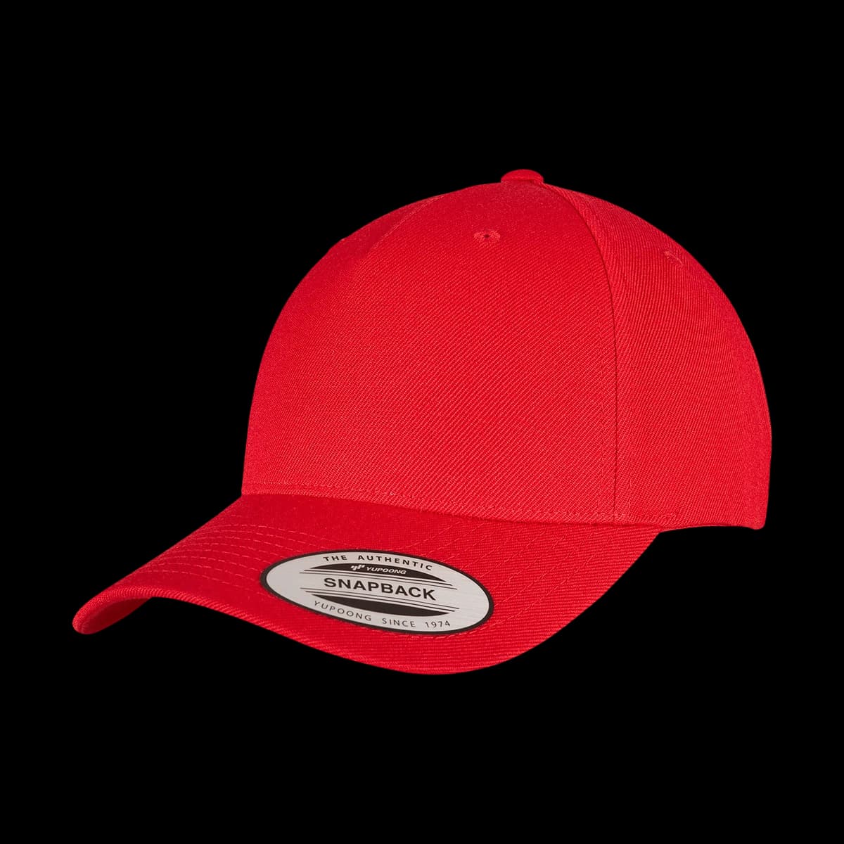 YP classics 5-panel premium curved visor snapback cap (5789M)