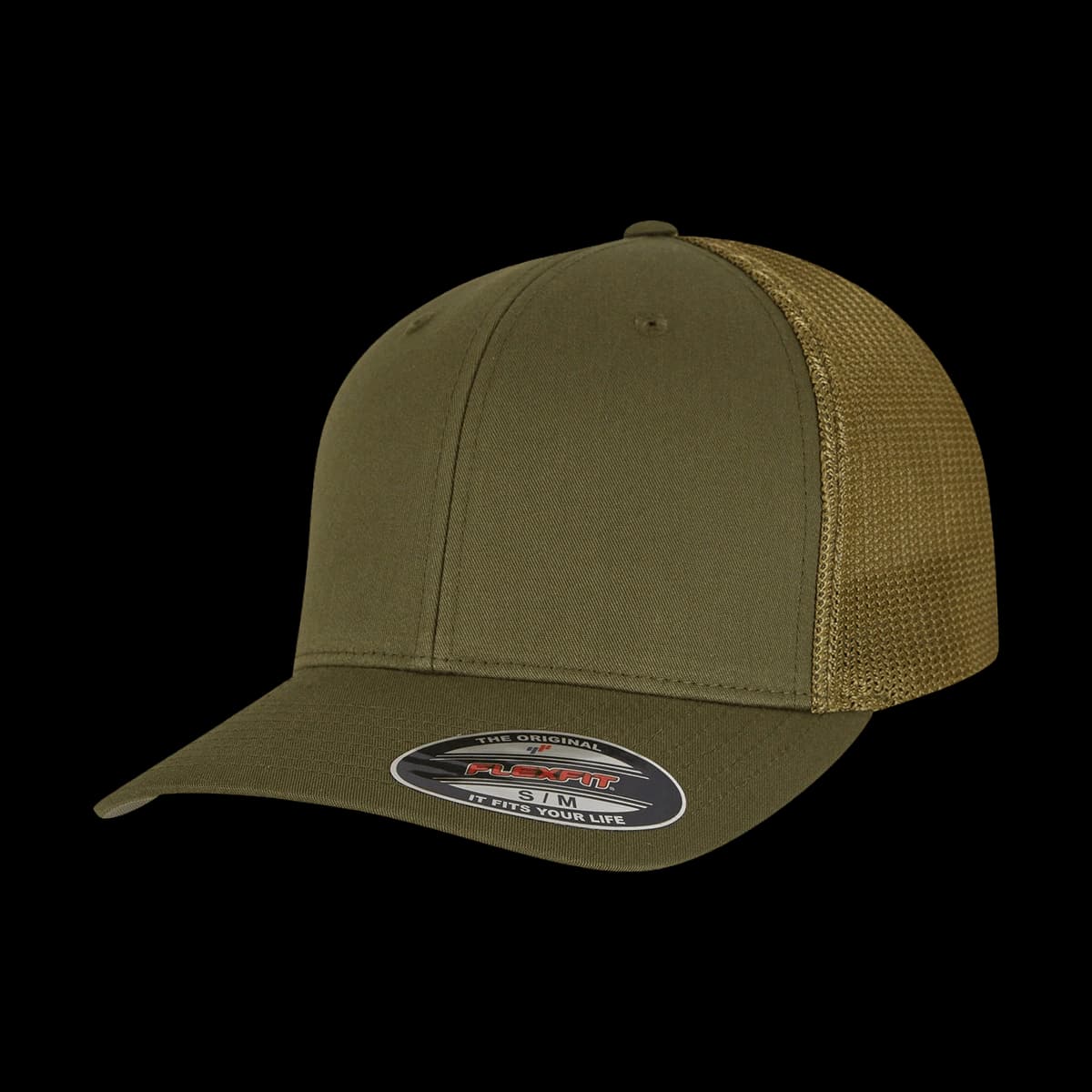 Flexfit mesh trucker