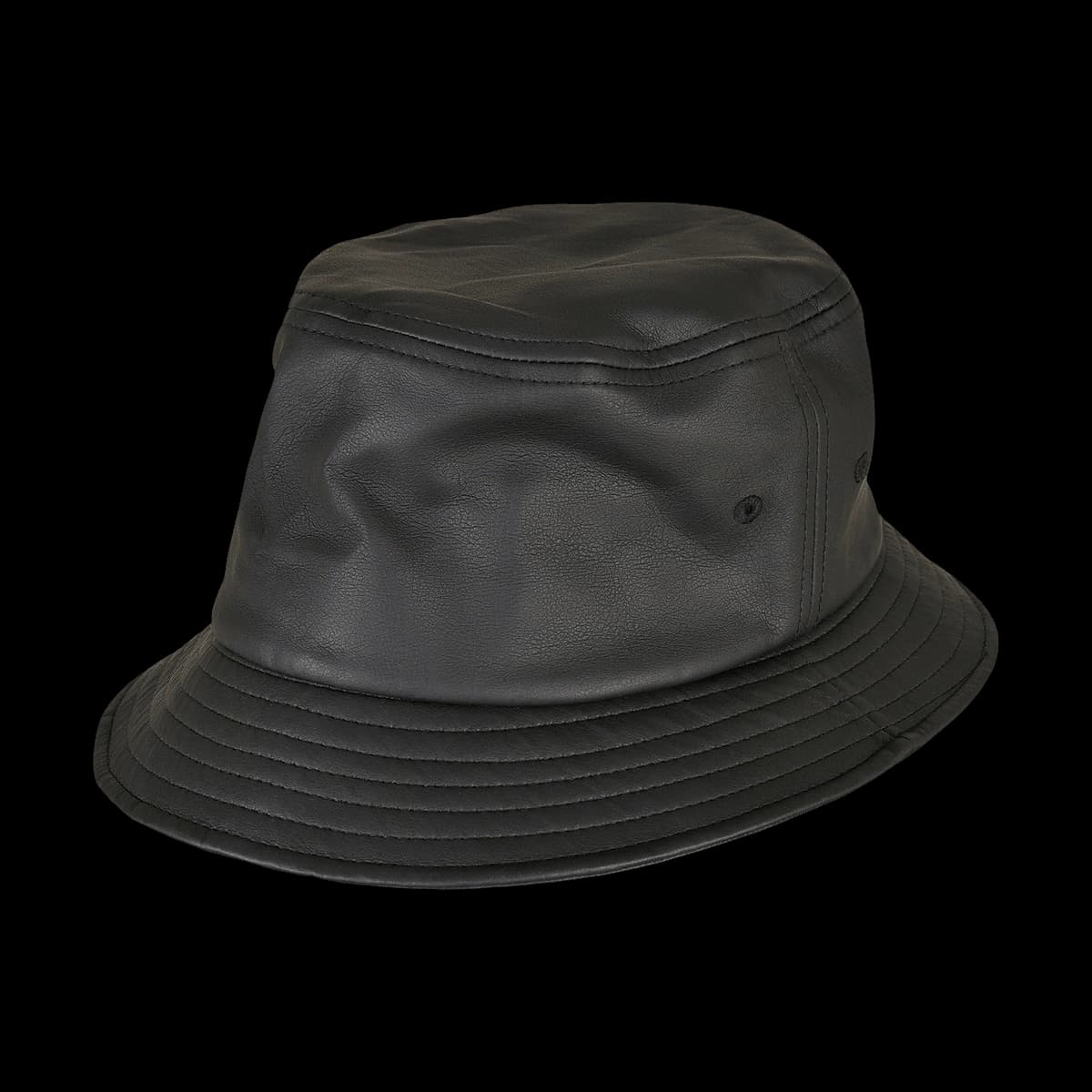 Imitation leather bucket hat (5003IL)