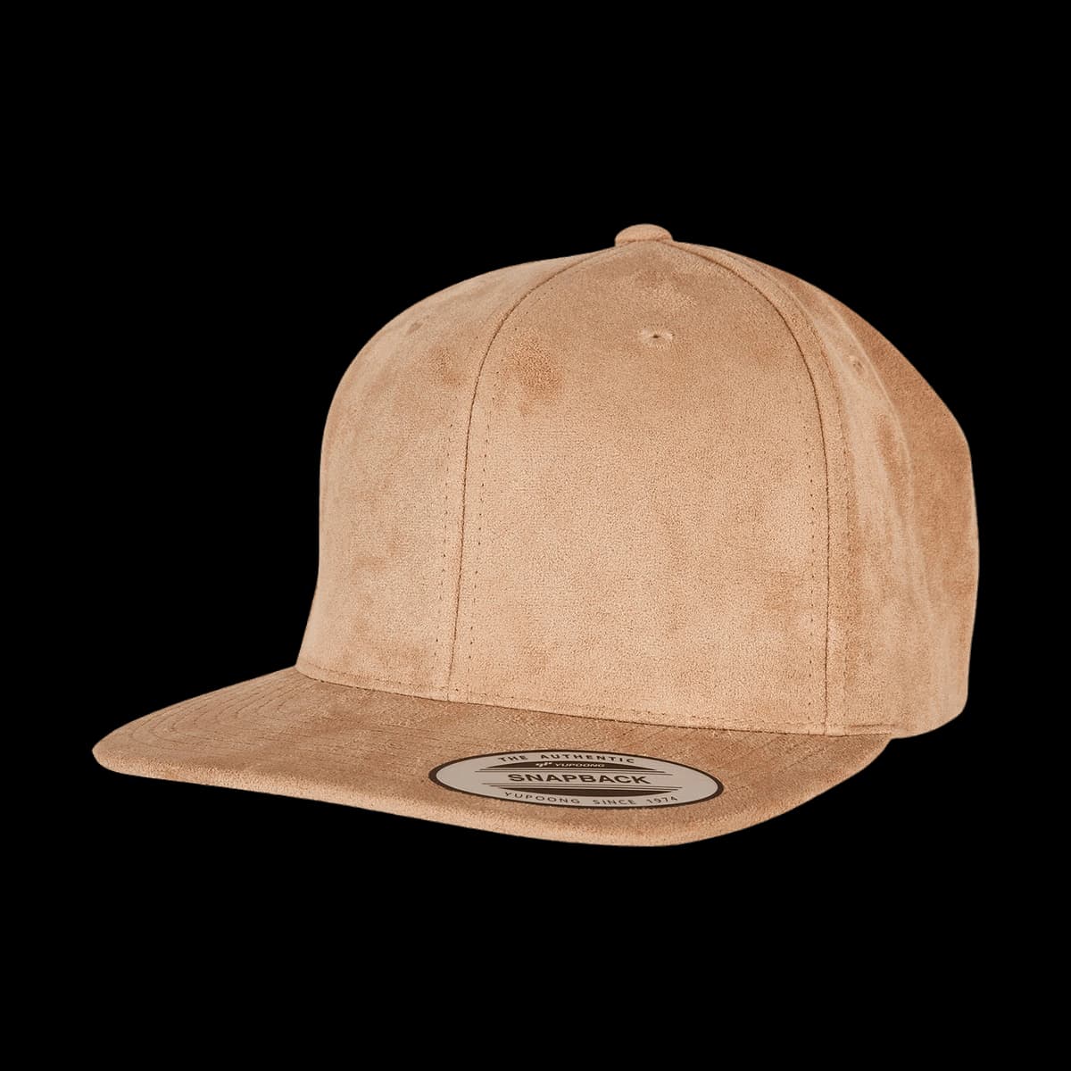 Imitation suede leather snapback (6089SU)