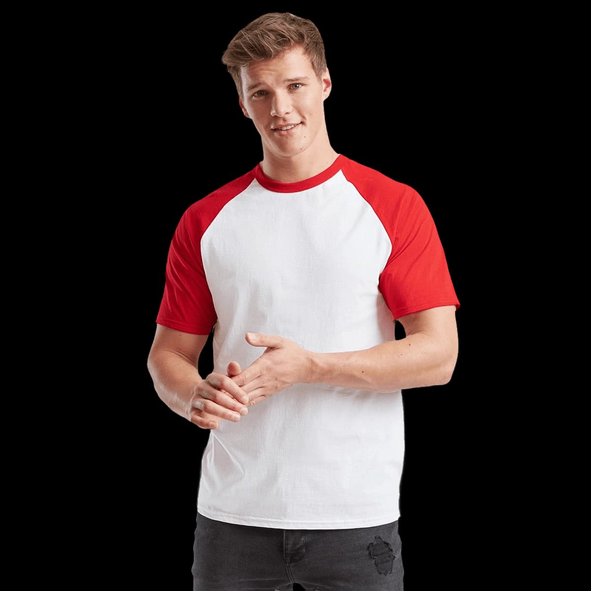 Short sleeve baseball T