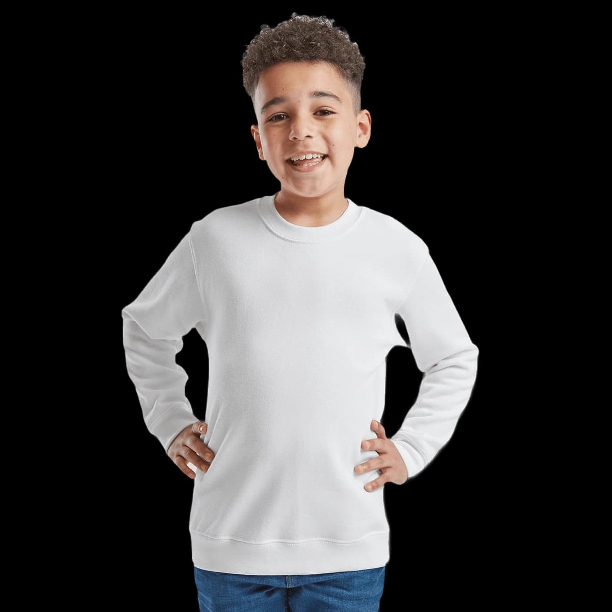 Kids classic set-in sweatshirt