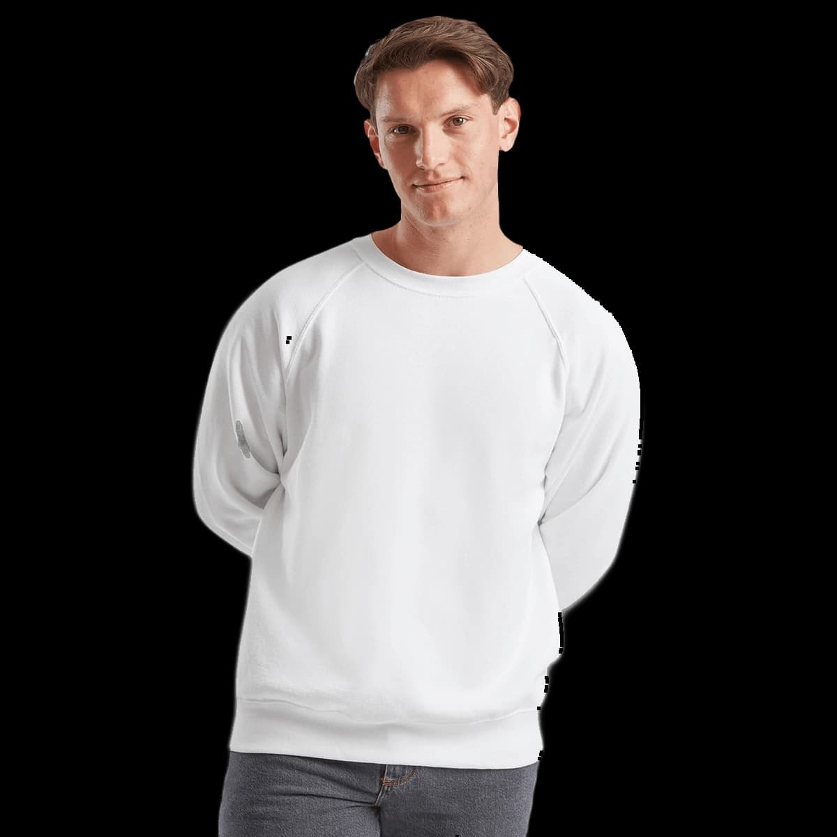 Classic 80/20 raglan sweatshirt