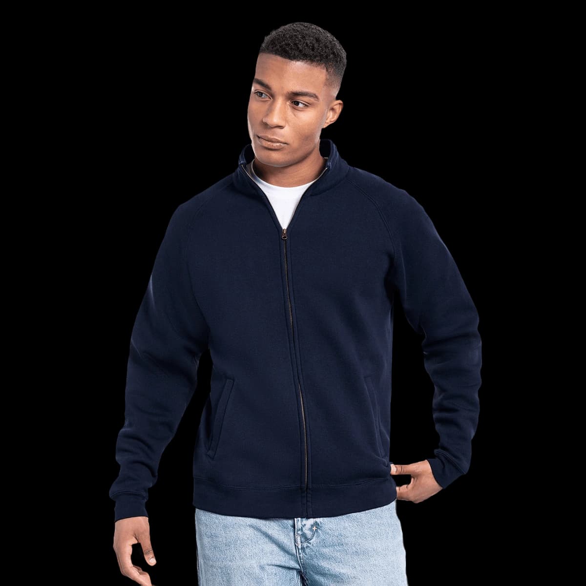 Iconic premium sweat jacket