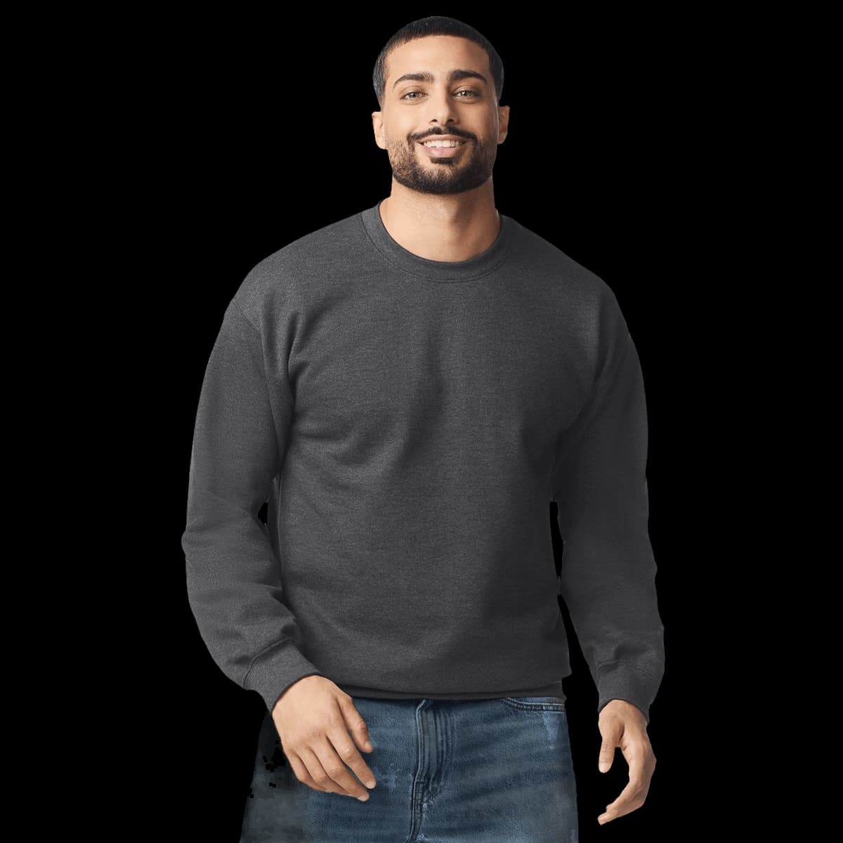 Softstyle™ midweight fleece adult crew neck