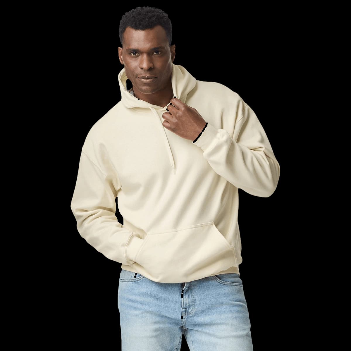 Softstyle™ midweight fleece adult hoodie