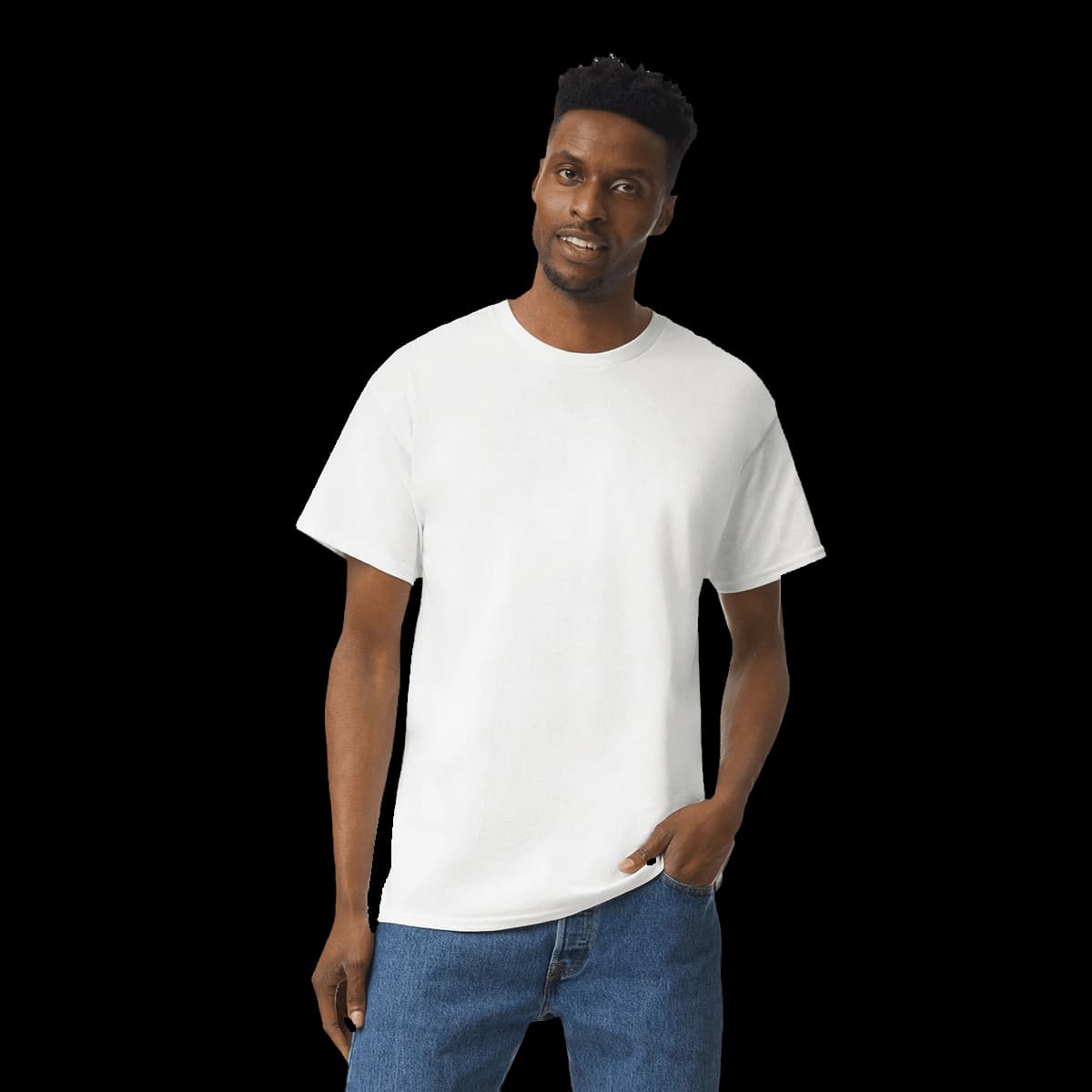 Ultra-cotton adult prepared-for-dye t-shirt