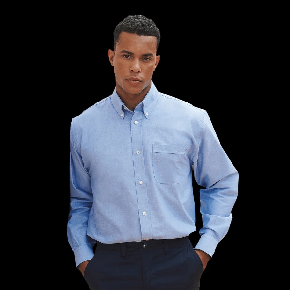 Long sleeve classic Oxford shirt