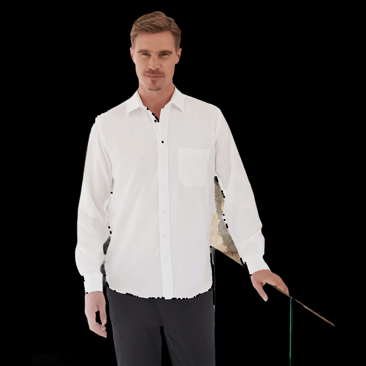 Wicking antibacterial long sleeve shirt