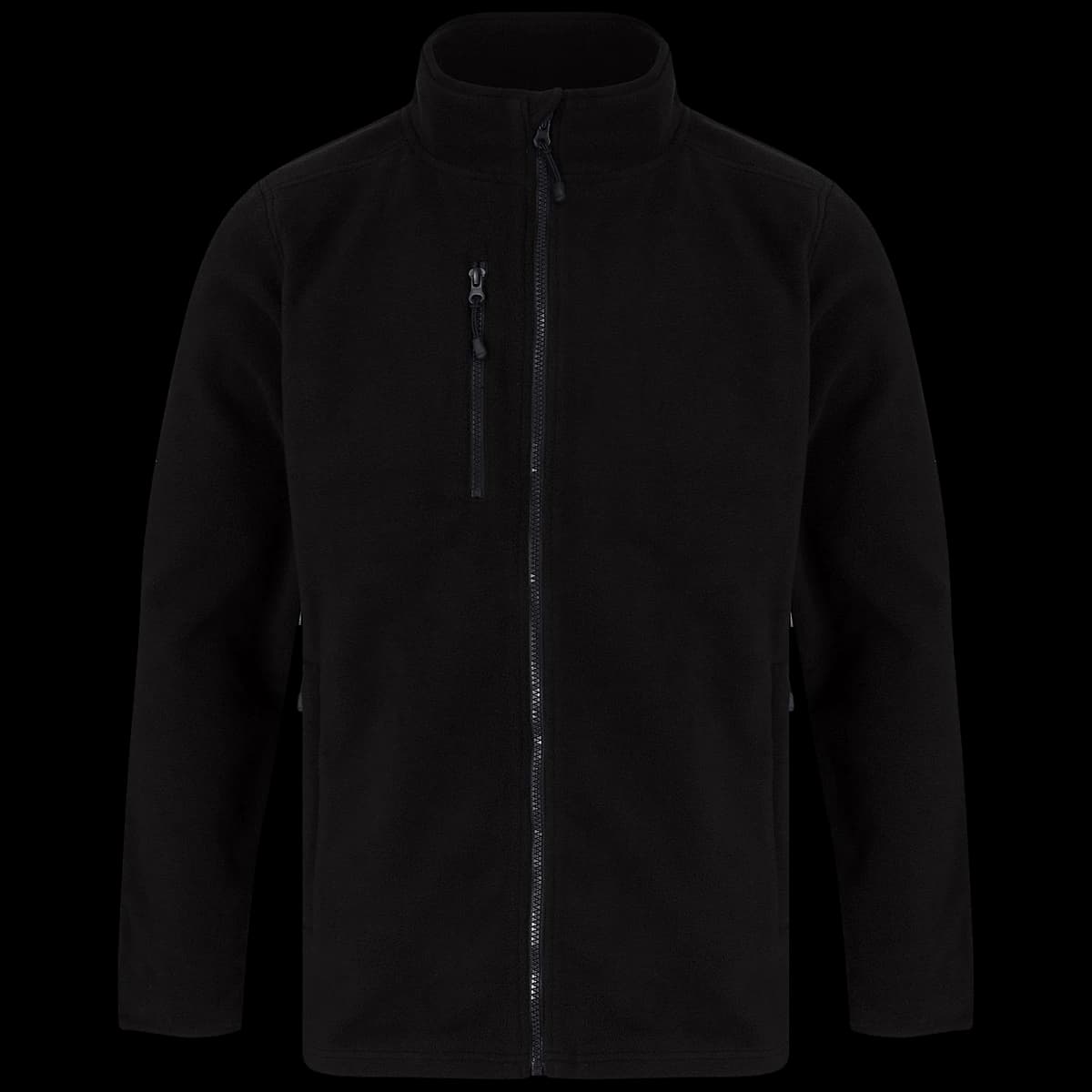 Recycled polyester microfleece jacket