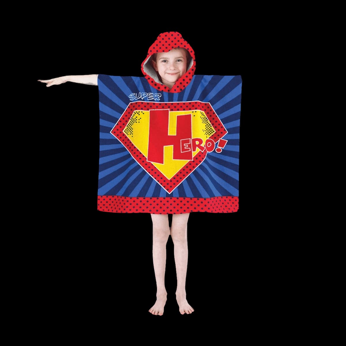 Kids microfibre changing robe