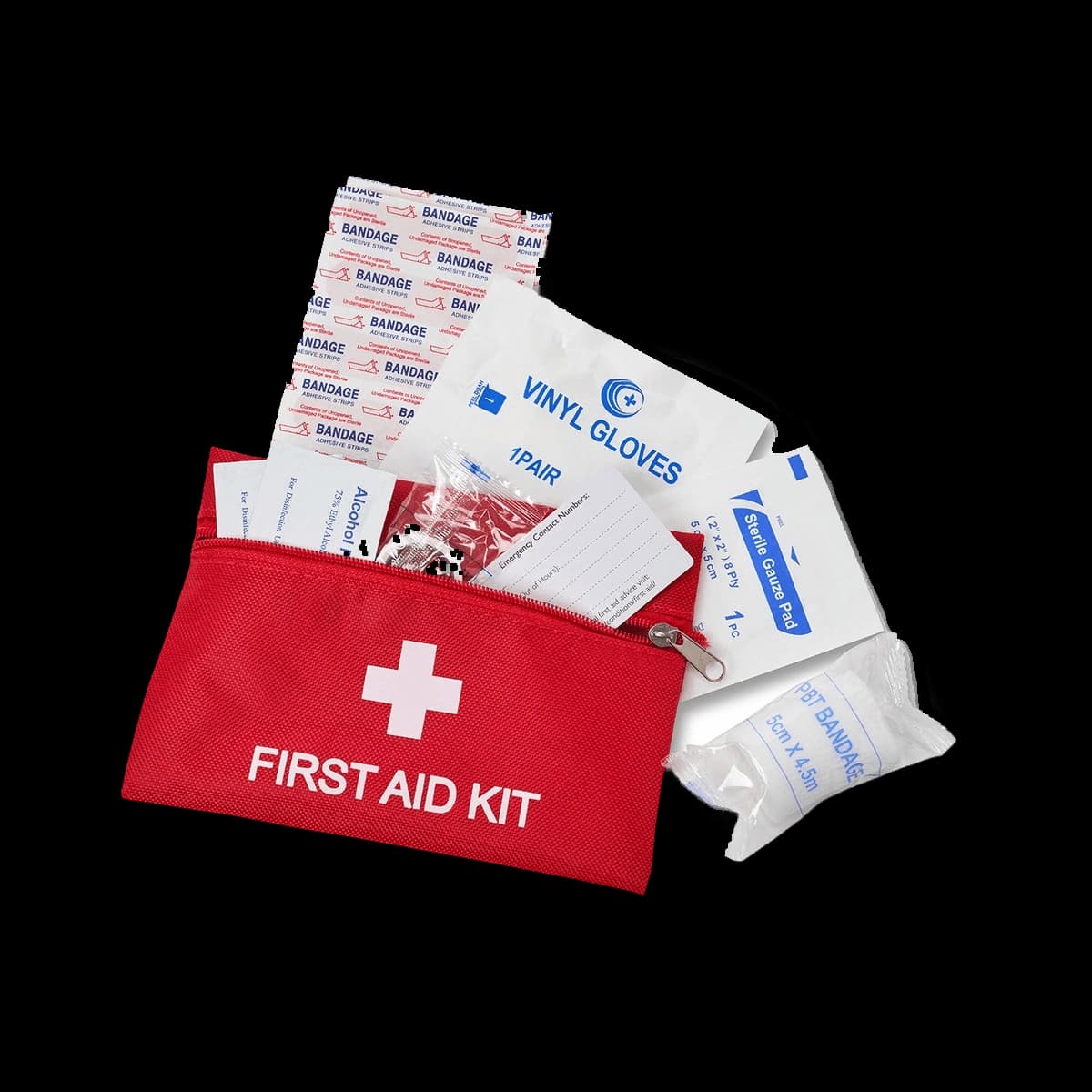 Travel first aid kit
