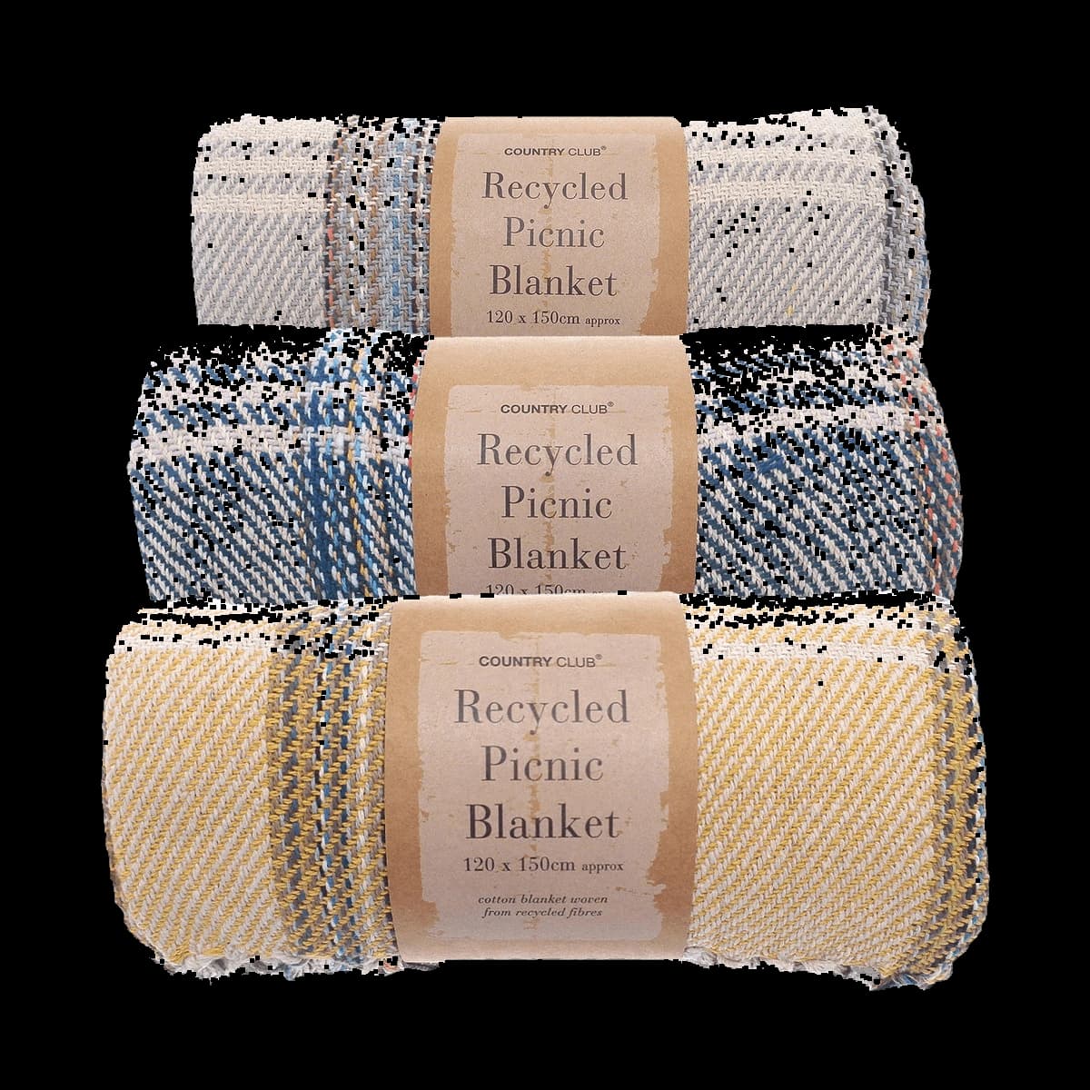 Recycled picnic blanket