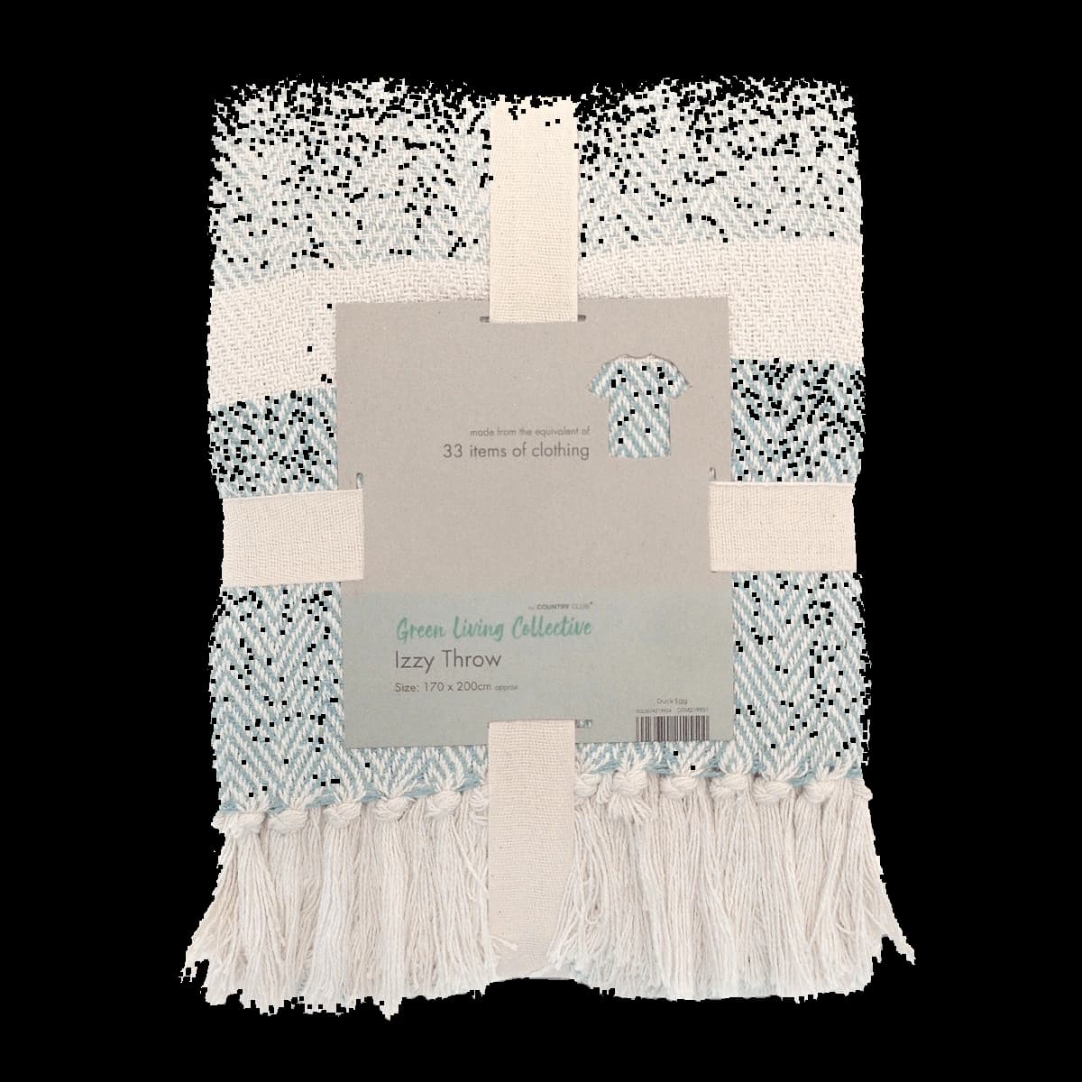 Izzy recycled throw