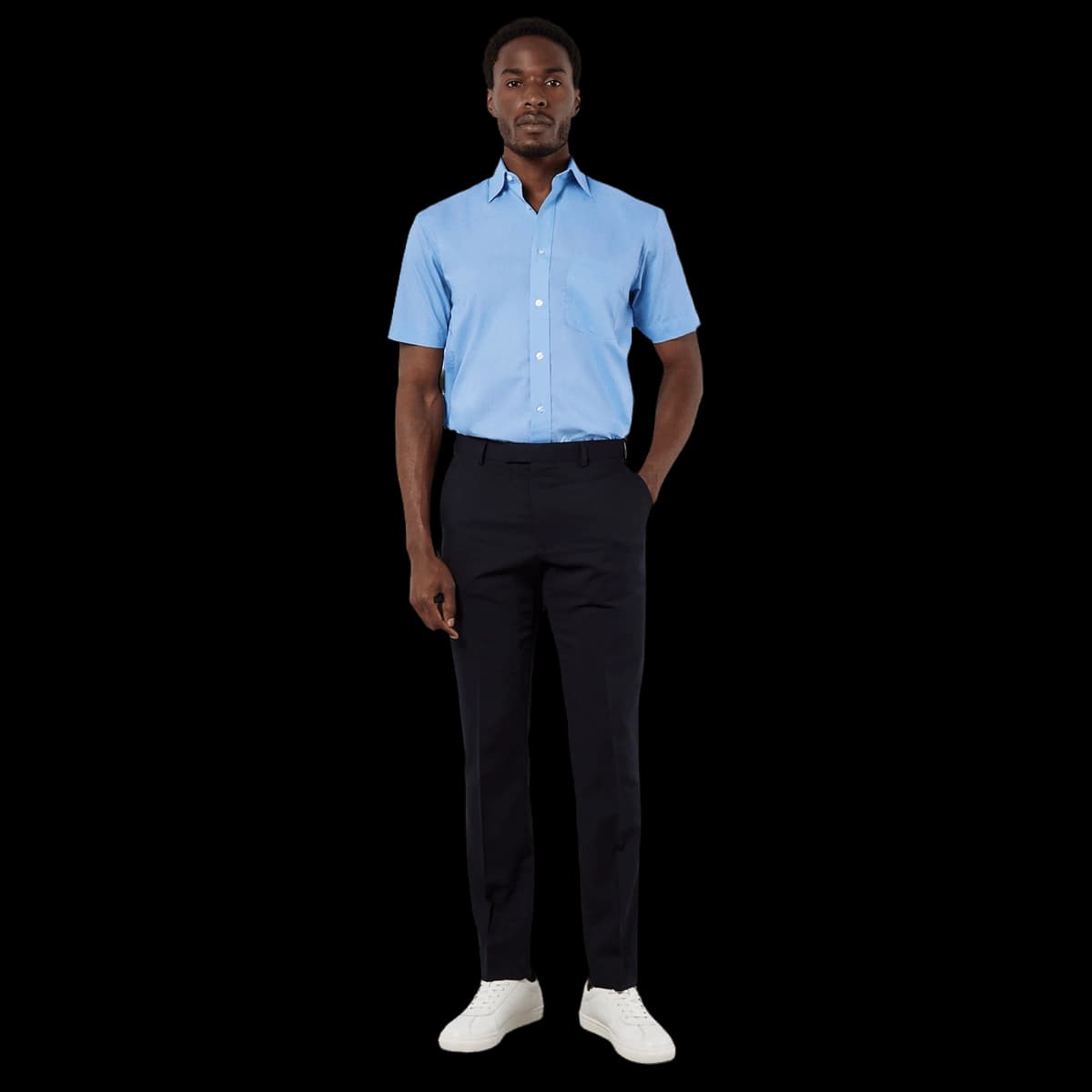 Business shirt short-sleeved (classic fit)