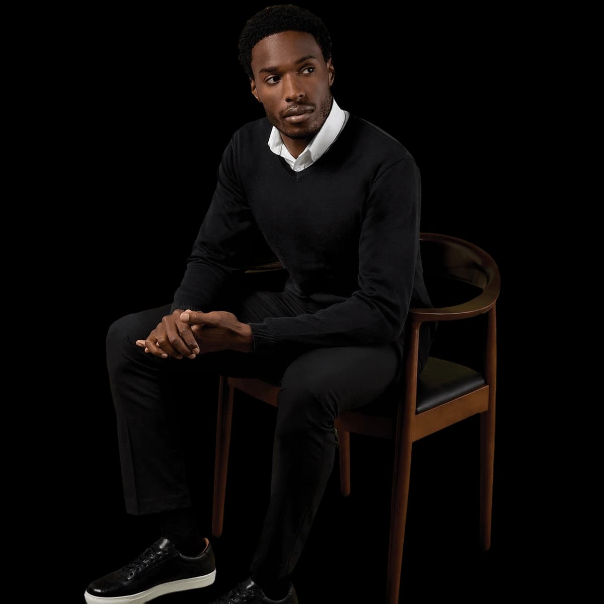Arundel v-neck sweater long sleeve (classic fit)